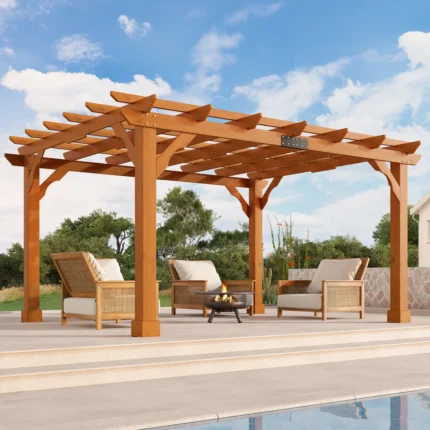 10' x 12' Cedar Pergola