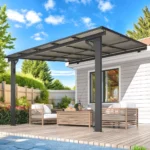 Adjustable Height Outdoor Gazebo Pergola For Patio