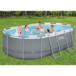 Bestway Steel Pro MAX - 14' x 8'2" x 39" - Oval Above Ground Swimming Pool Set