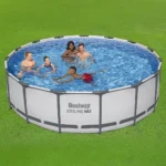 Bestway Steel Pro MAX Round Above Ground Swimming Pool with Pump & Cover - Image 5