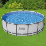 Bestway Steel Pro MAX Round Above Ground Swimming Pool with Pump & Cover - Image 3