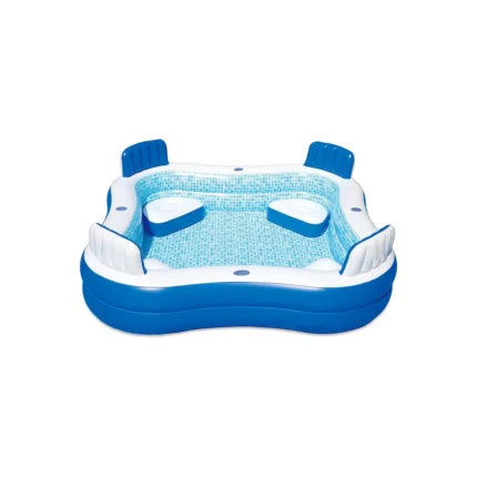 Inflatable 88-in x 88-in x 26-in Deep Pool with Cover