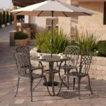 Nuu Garden 5-piece Antique Bronze Cast Aluminum