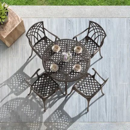 Nuu Garden 5-piece Antique Bronze