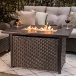 Nuu Garden Outdoor 43-inch 50,000 BTU Propane Gas Fire Pit Table