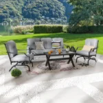 Patio Festival 4-Piece Outdoor Metal SOFA
