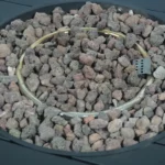 Rene Outdoor 50,000 BTU Octagonal Iron Fire Pit by Christopher Knight Home stone