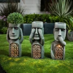 Rue Tiki Magnesium Oxide Garden Statue